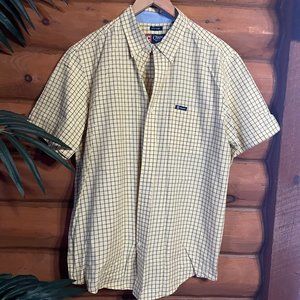 Chaps Mens short sleeve button down shirt